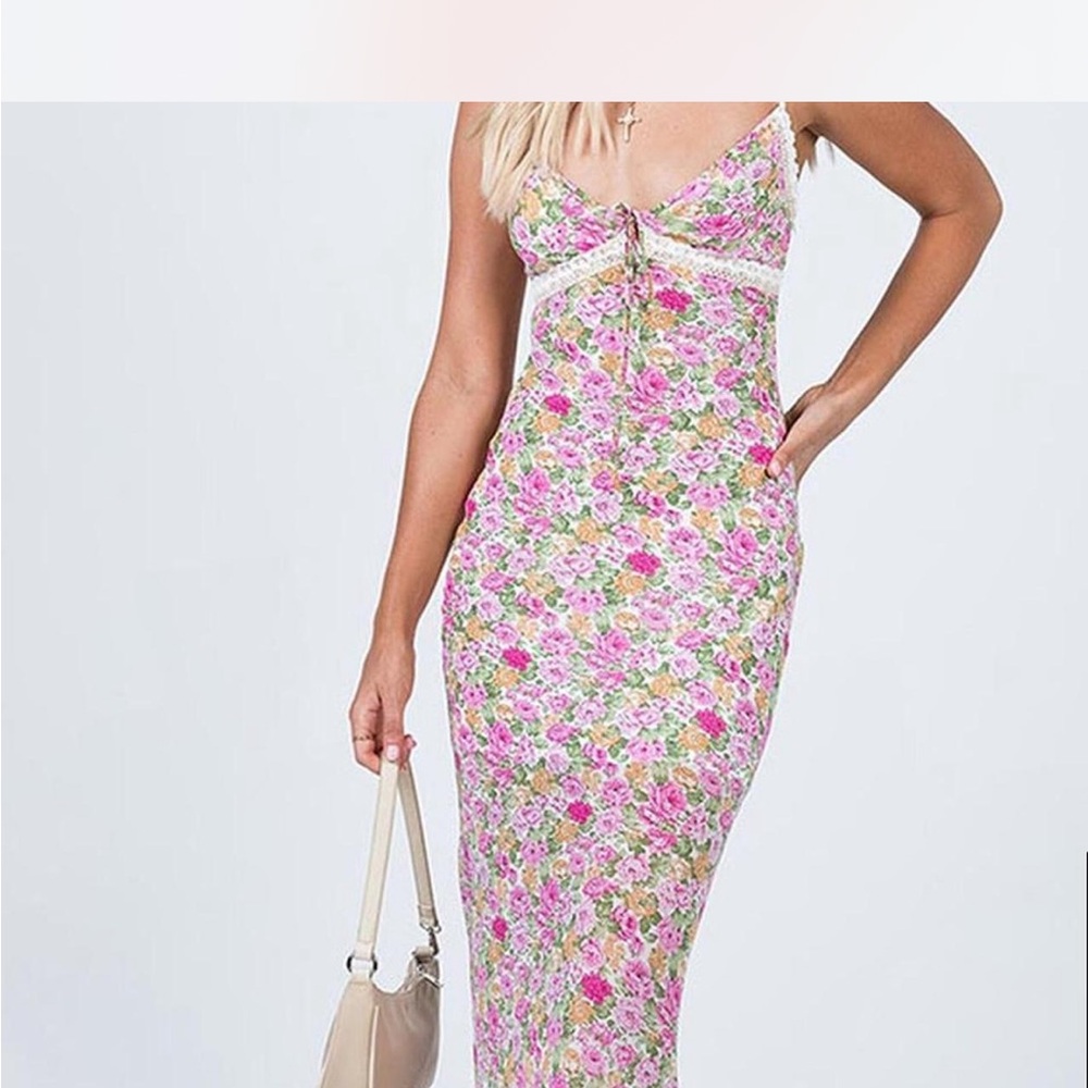 Princess Polly Emily Floral Maxi Dress Wedding Guest Event Dress